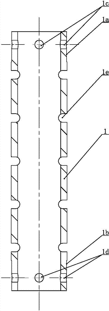 Mold core of multi-inner-cavity revolving body structural component