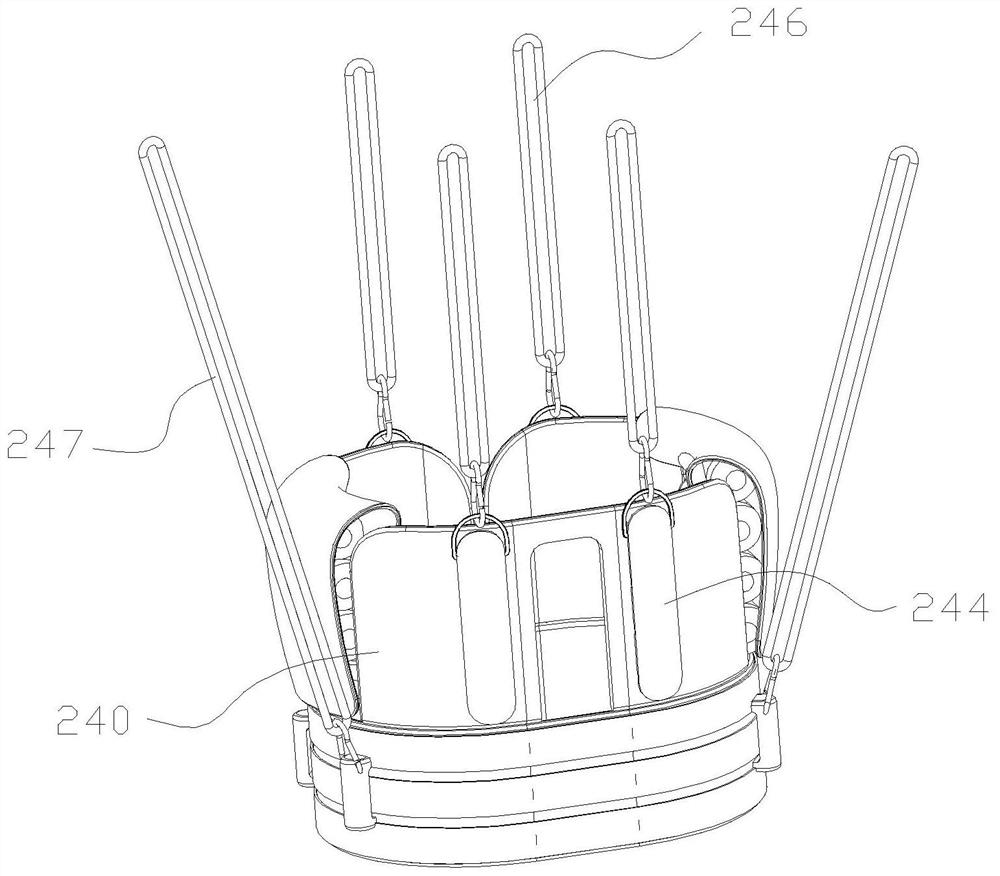 Vertical rehabilitation treatment device