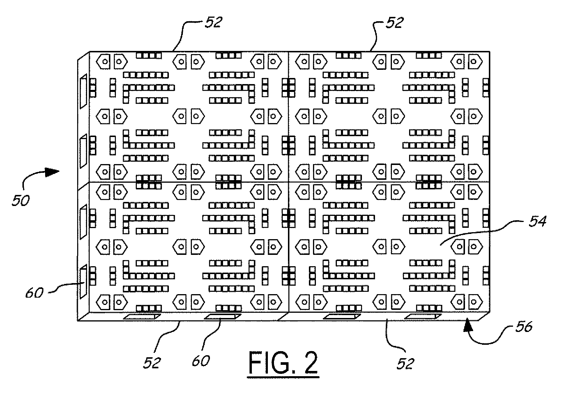 Method for assembling a modular sports field