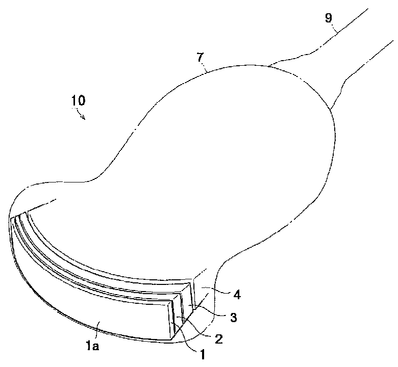 Composition for acoustic-wave probe, and silicone resin for acoustic-wave probe, acoustic-wave probe and ultrasonic probe using the same, as well as device for measuring acoustic wave, ultrasonic diagnosis device, device for measuring photo acoustic wave and ultrasonic endoscope