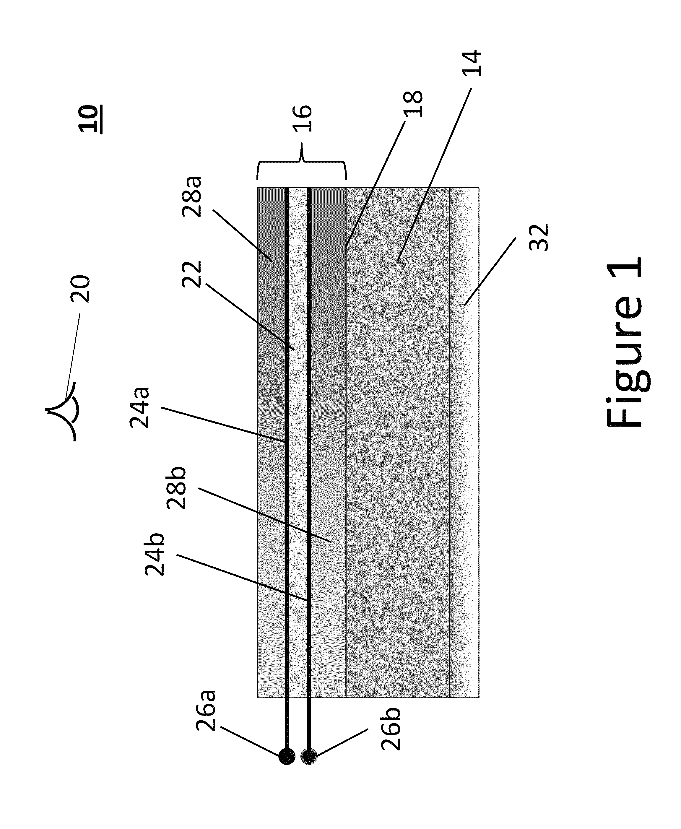 Display with overlayed electronic skin