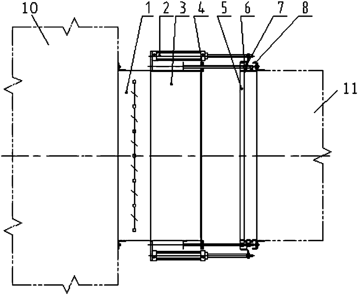 A pipeline safety protection device