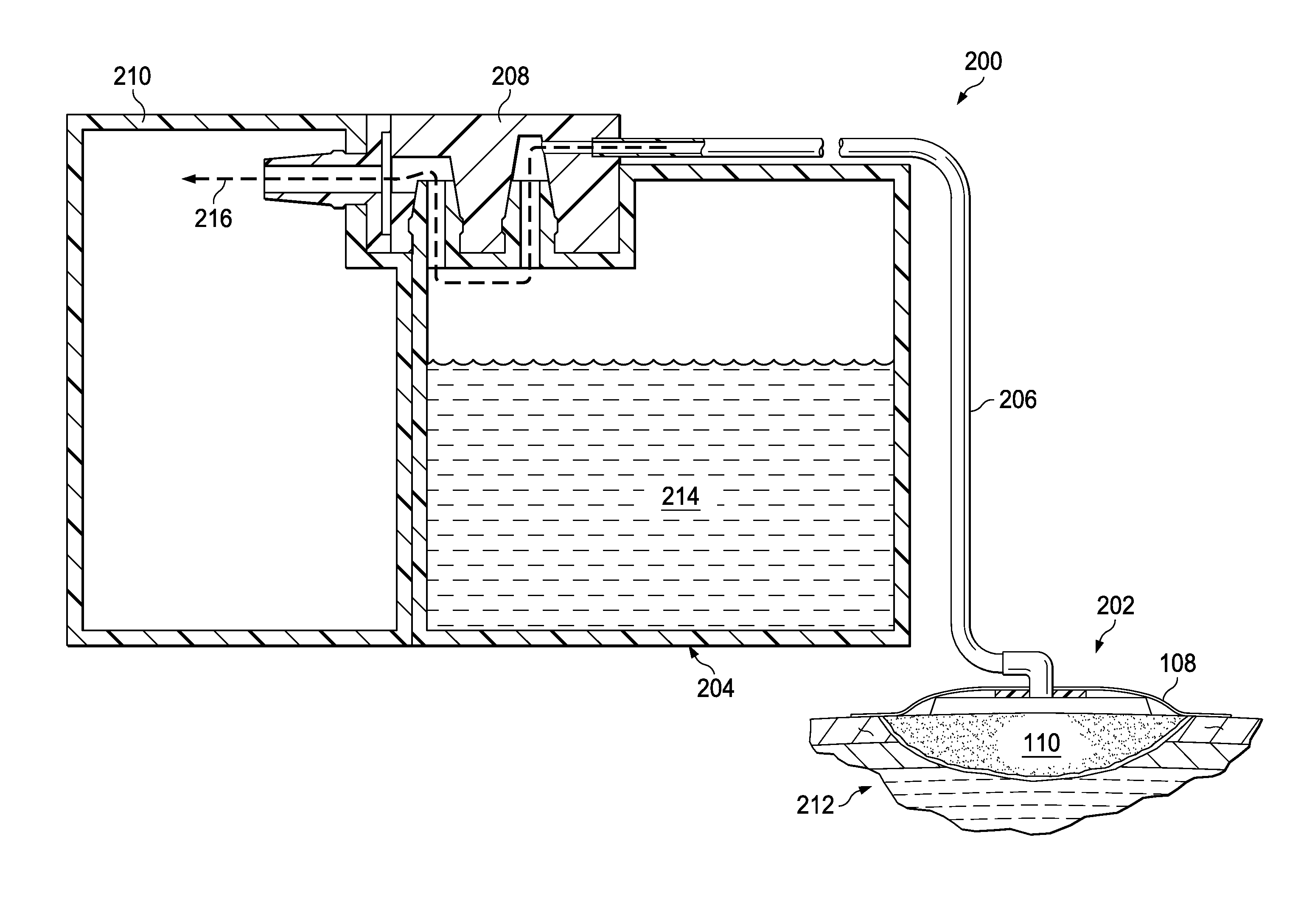 Systems and methods for collecting exudates in reduced-pressure therapy