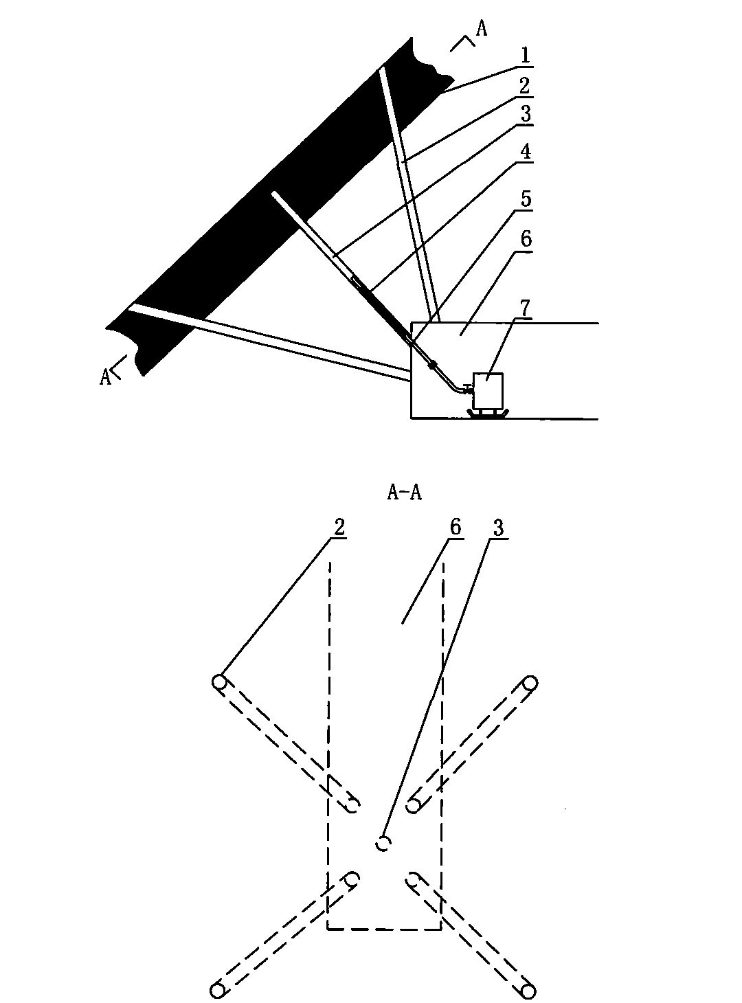 Gas drainage method for loosening coal body through cross layer boring and hydraulic fracture