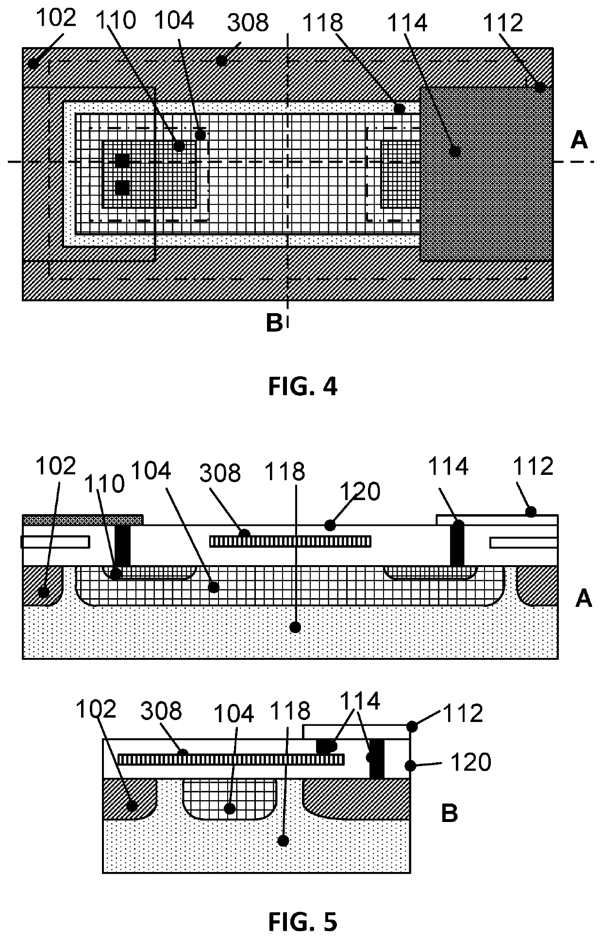 Semiconductor stress sensor