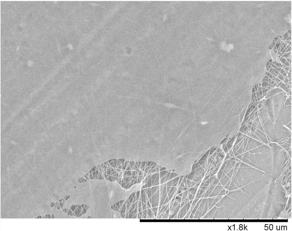 Method for preparing graphene oxide monolayer modified polyacrylonitrile nanofiber membrane