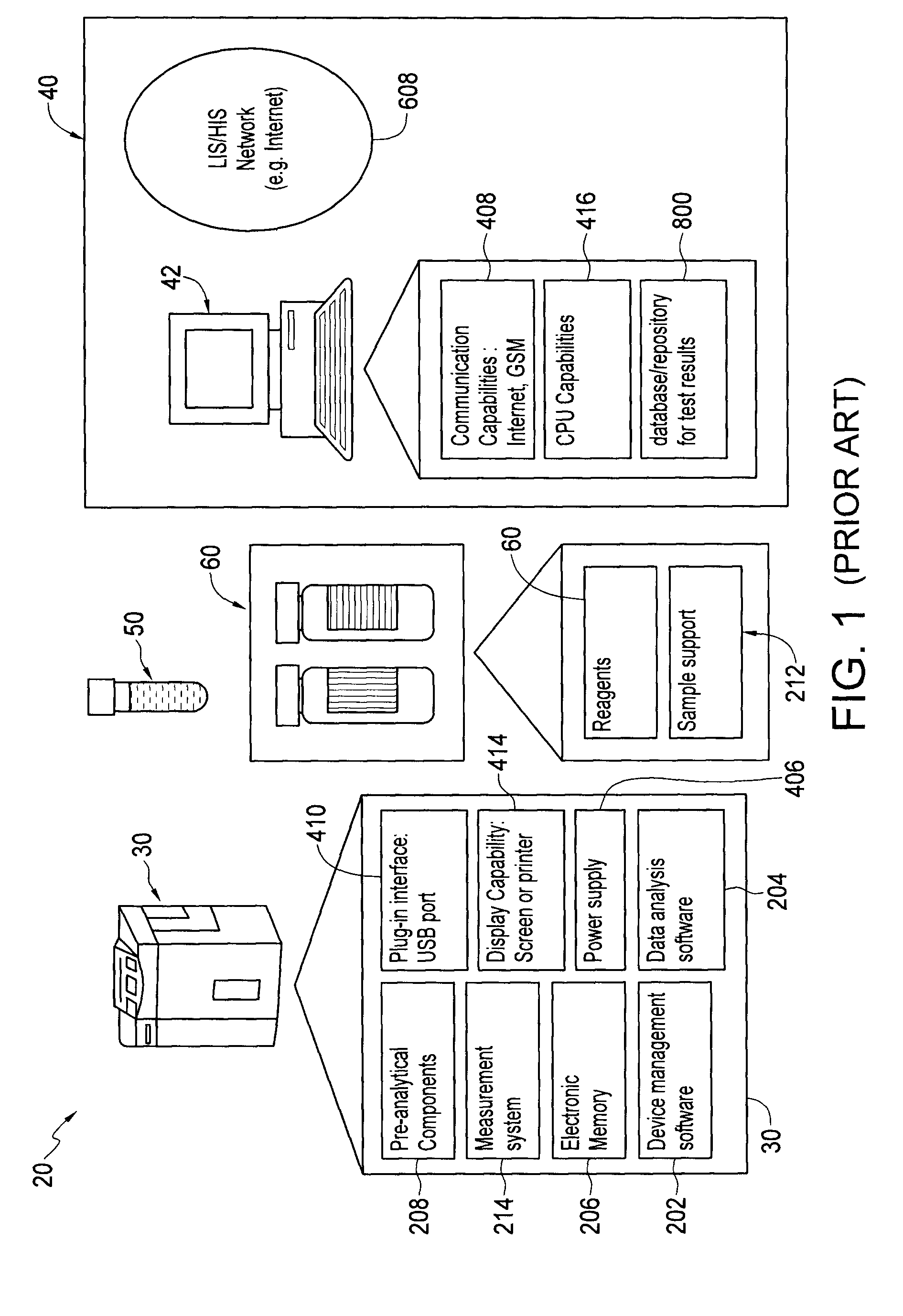 Single-use handheld diagnostic test device, and an biological and environmental test samples