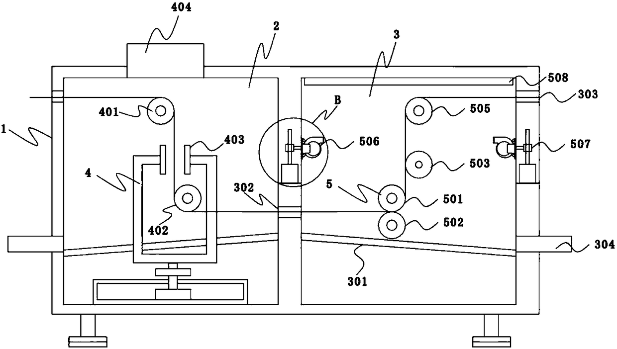 Textile cloth cleaning device