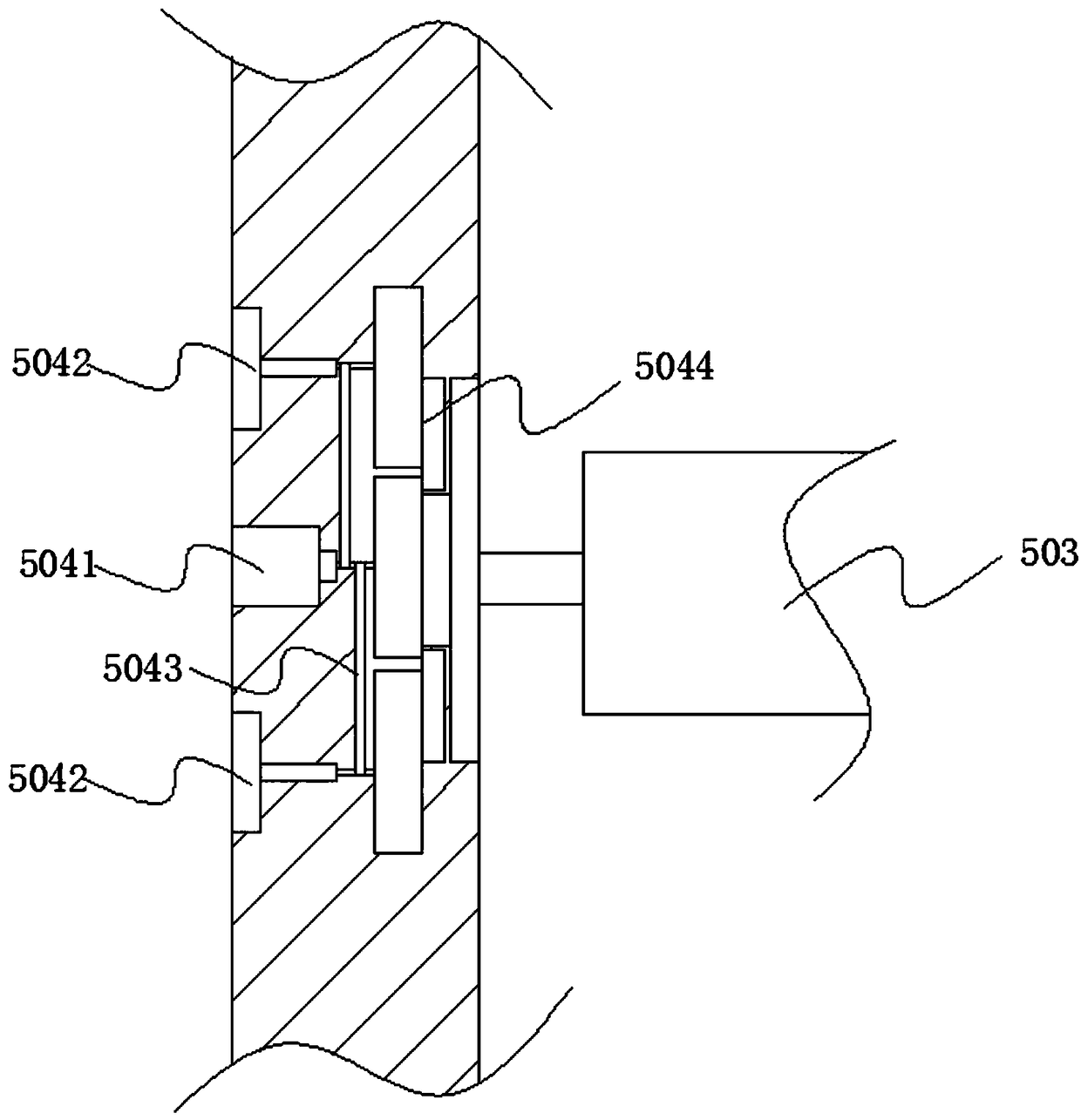 Textile cloth cleaning device