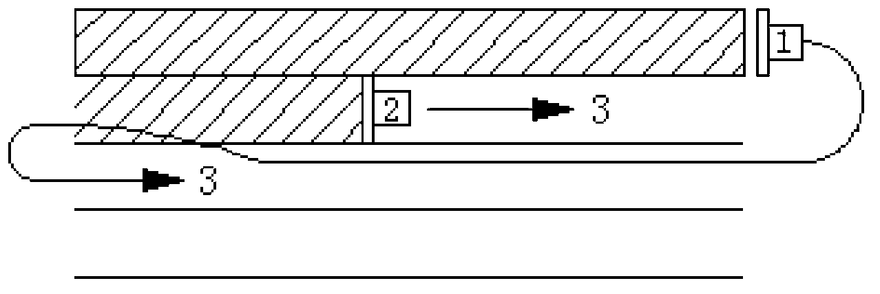 Method for continuously and rollingly paving asphalt on dynamic flat ground of skid pad