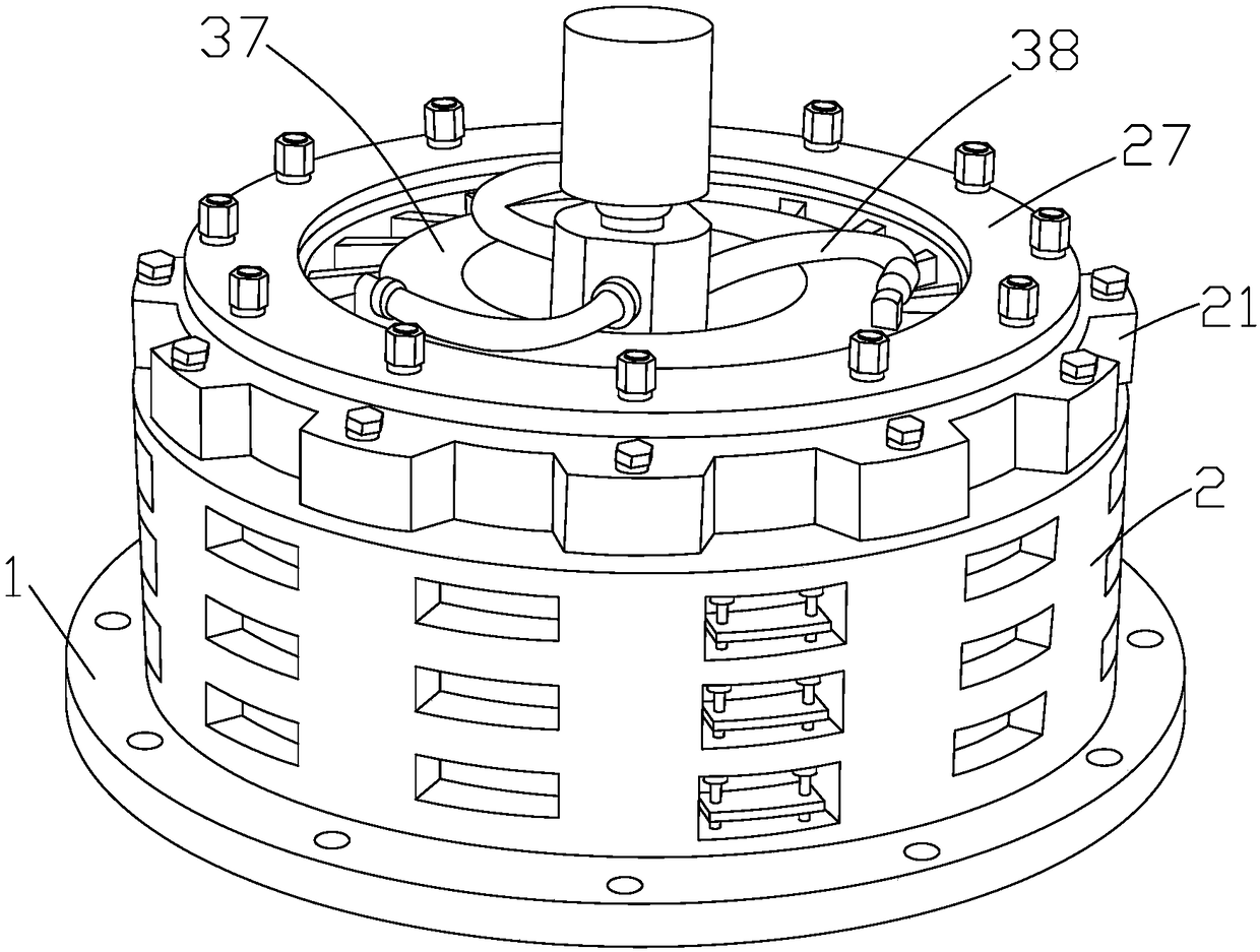 Split type clutch brake