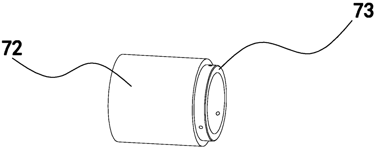 A friction wheel separation device and separation method using bionic materials