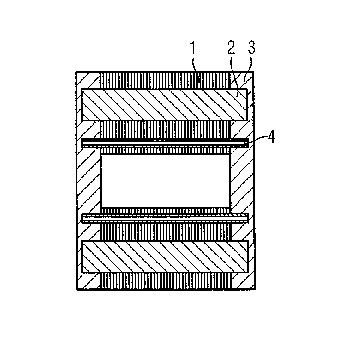 Cooling system for an asynchronous rotor