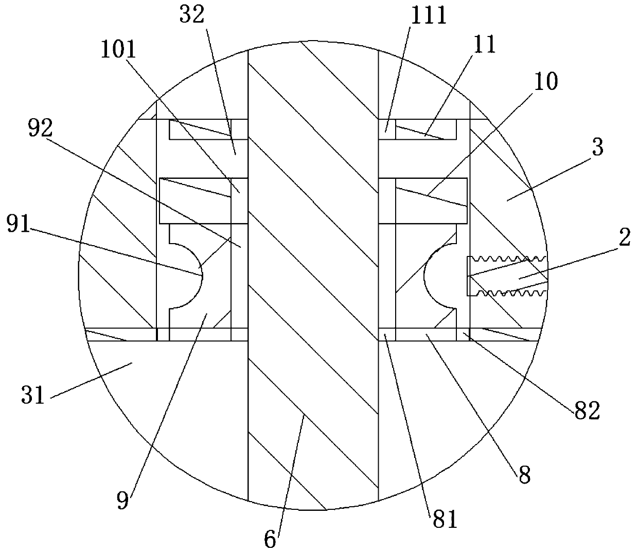 Carbon dioxide fracturing device