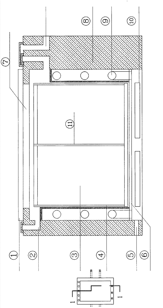 Cleaner production system of carbonization furnace group