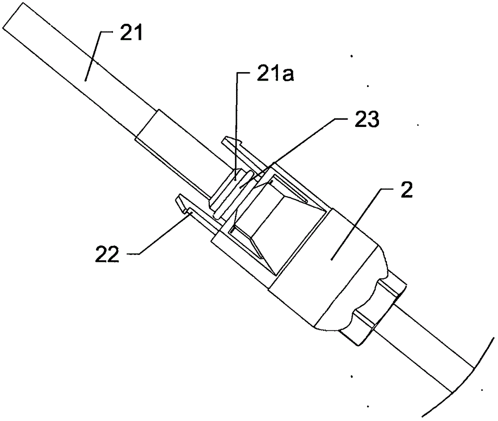 Photovoltaic anti-reversing diode of high heat radiation performance