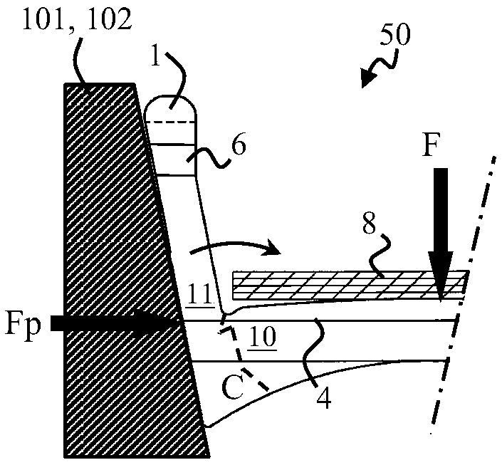 Transversal element for transmission belt of continuously variable transmission and transmission belt provided with the same