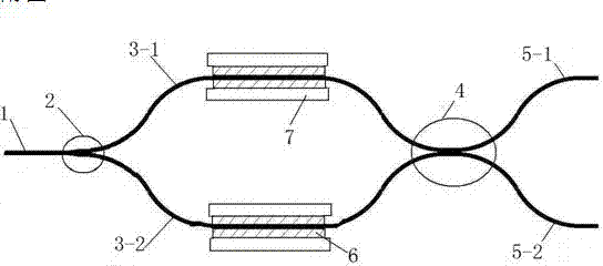 High fabrication tolerance planar waveguide tunable optical attenuator