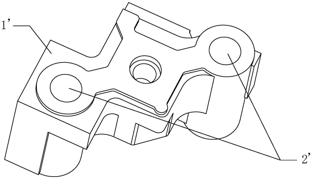 Casting method of oil pressure casting