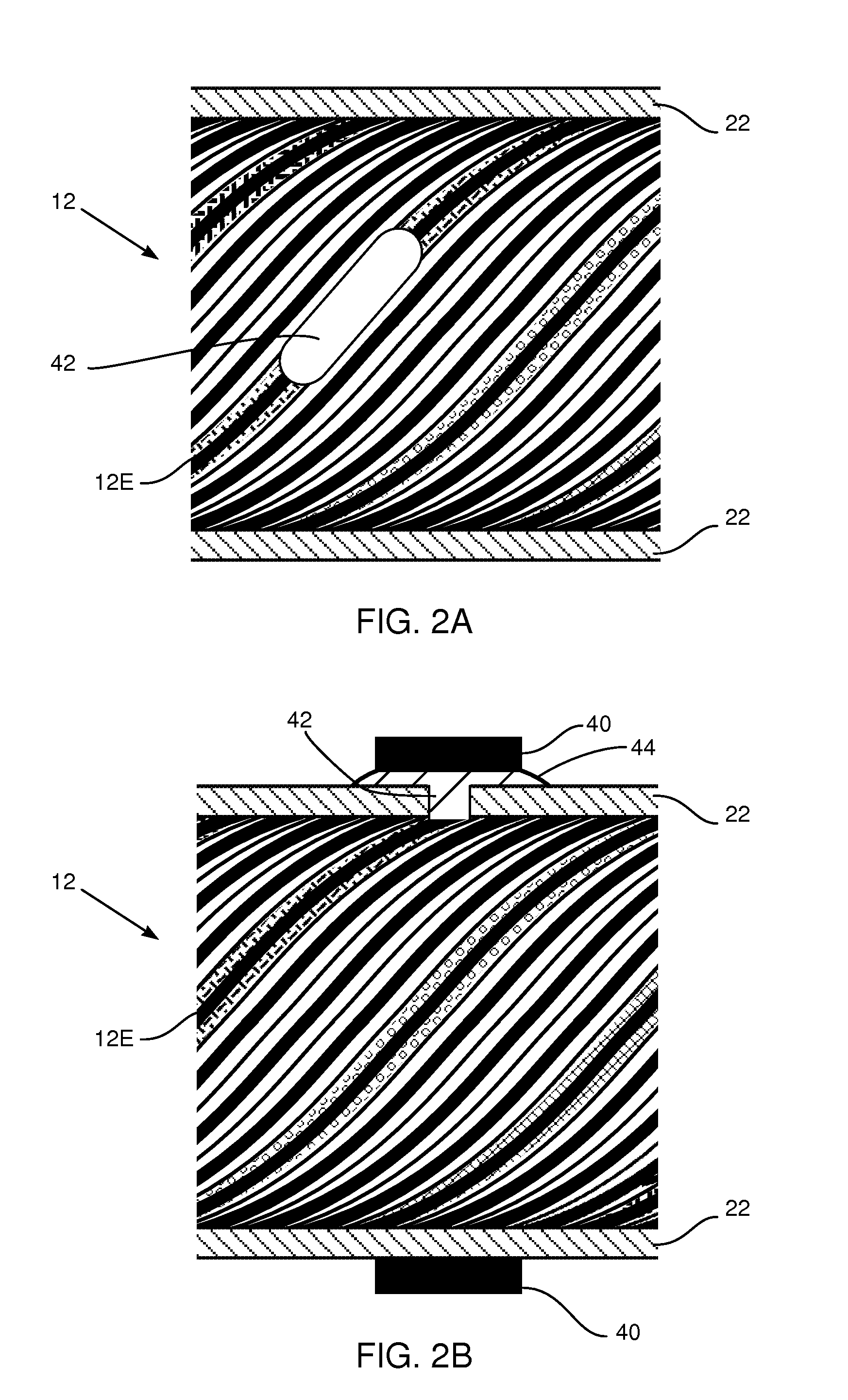 High density electrode structure