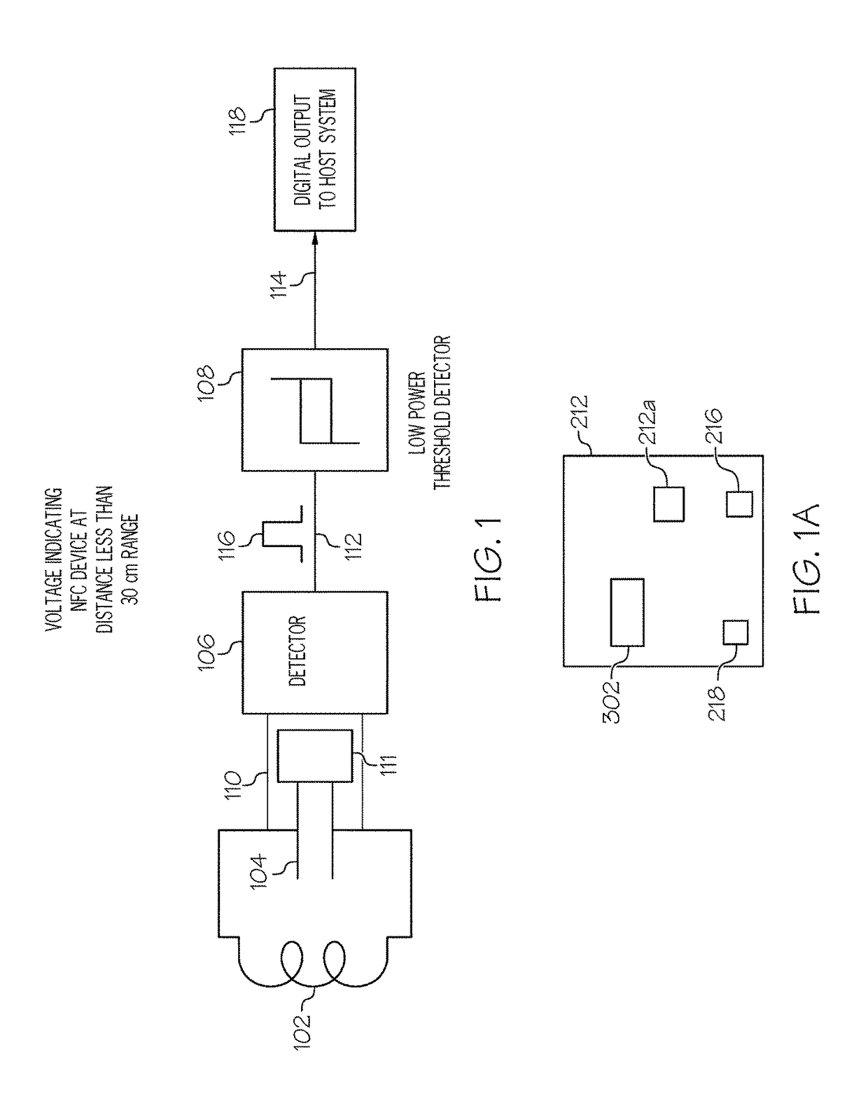 NFC tags with proximity detection