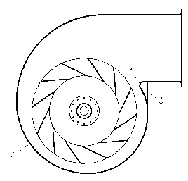 Centrifugal-type modularized volute