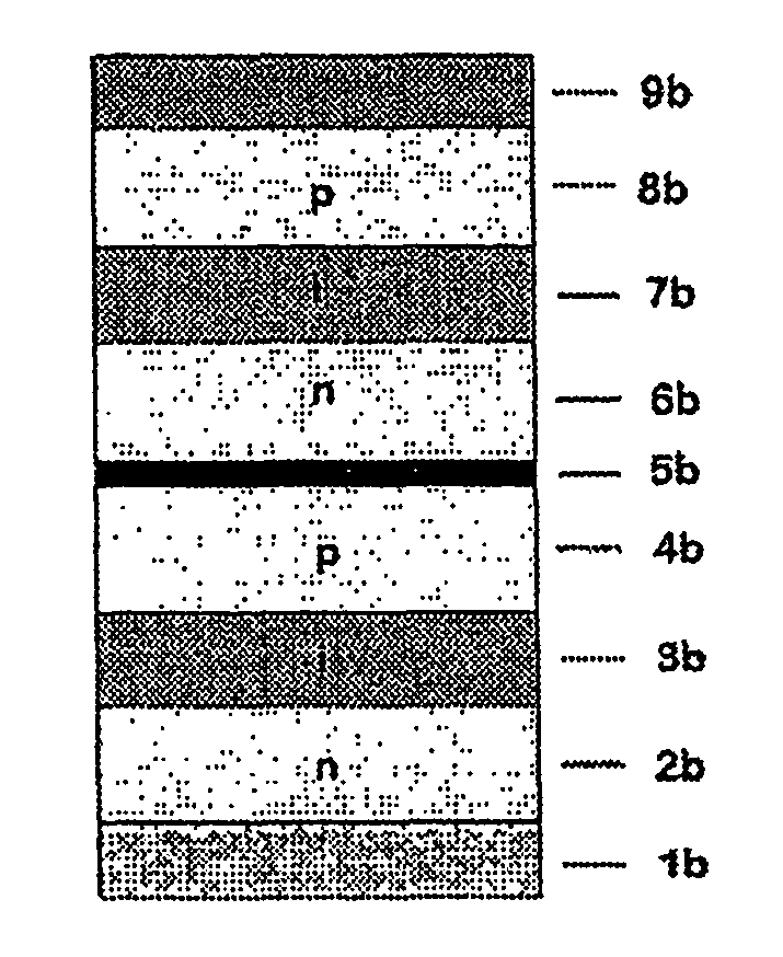 Photoactive component with organic layers