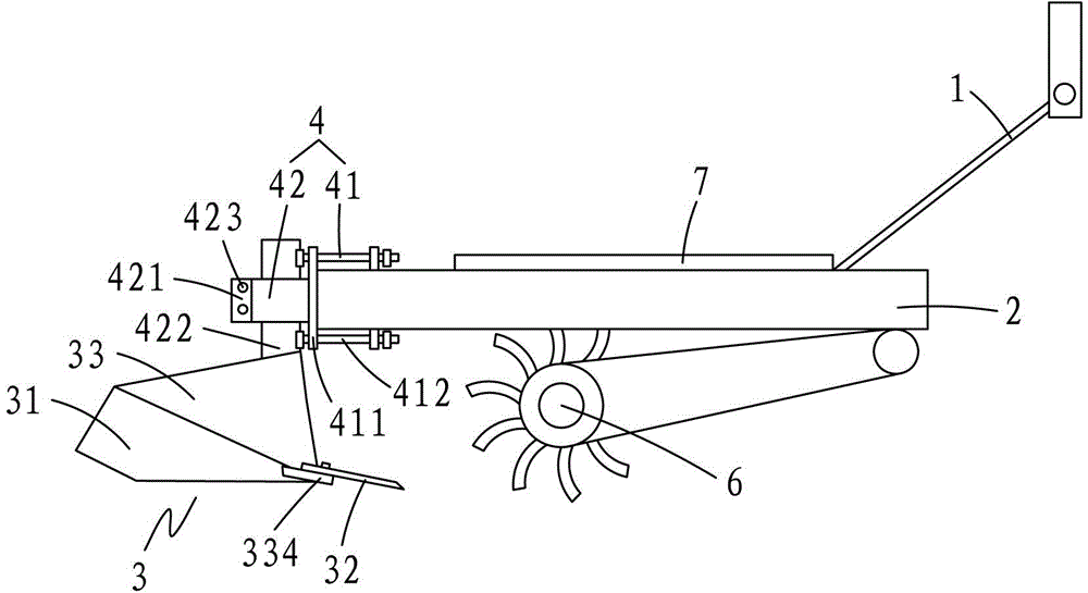 a furrowing machine