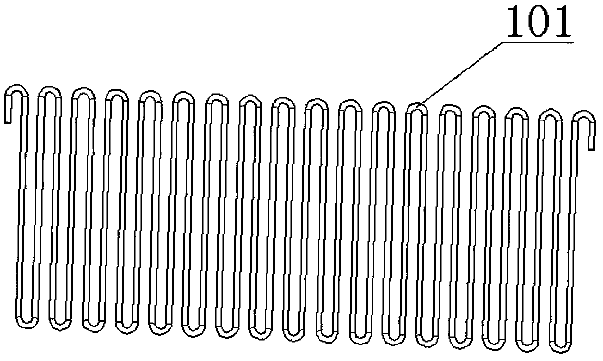 High-voltage non-inductive resistor and manufacturing method thereof