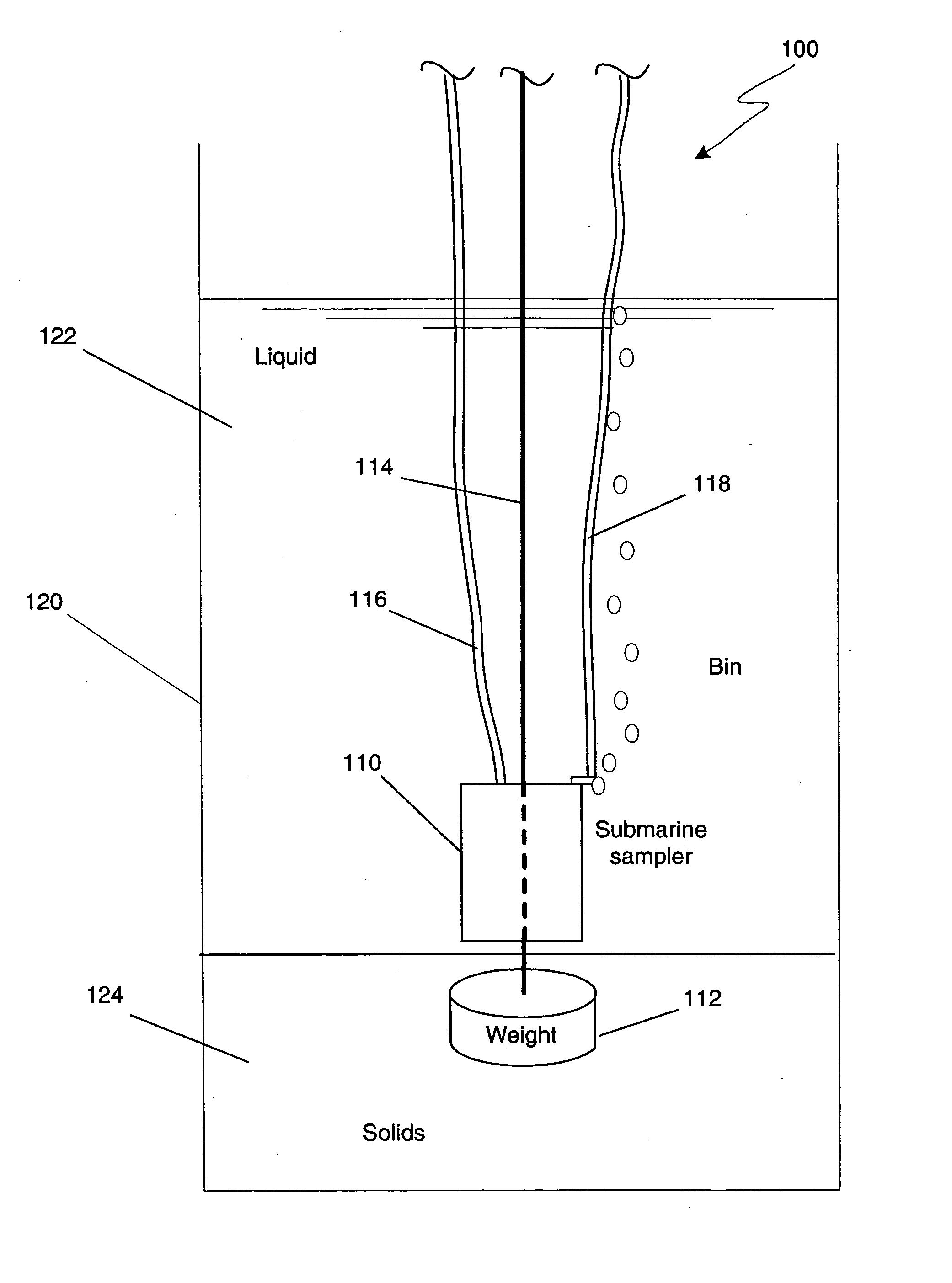 Submarine sampler