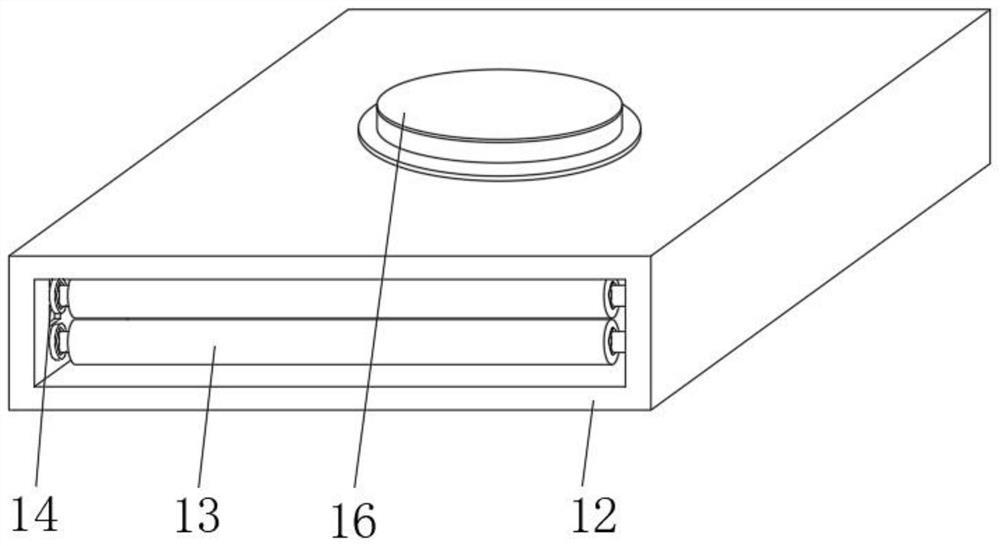 Drying device for textile production