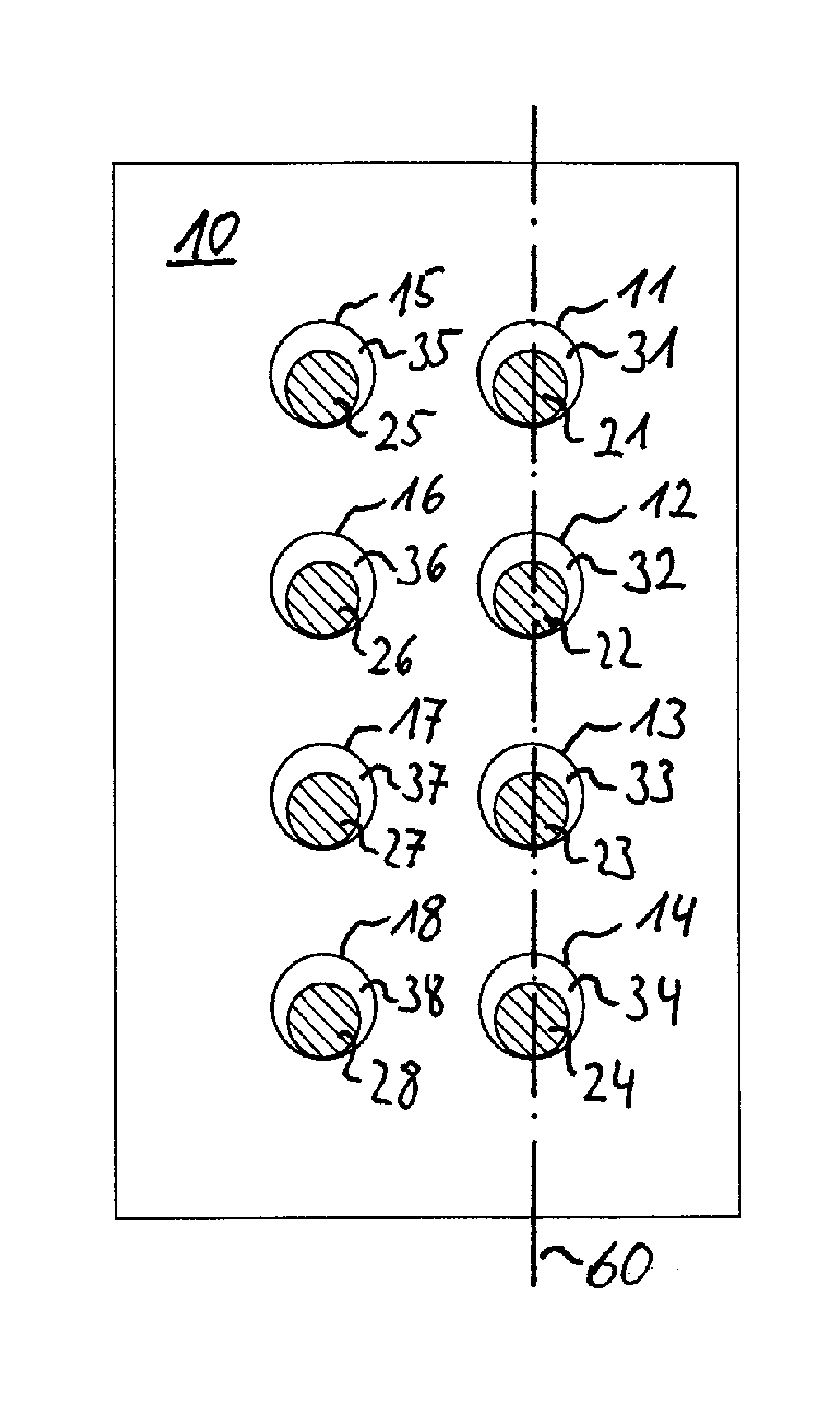 Precision two-dimensional fiber-collimator-array