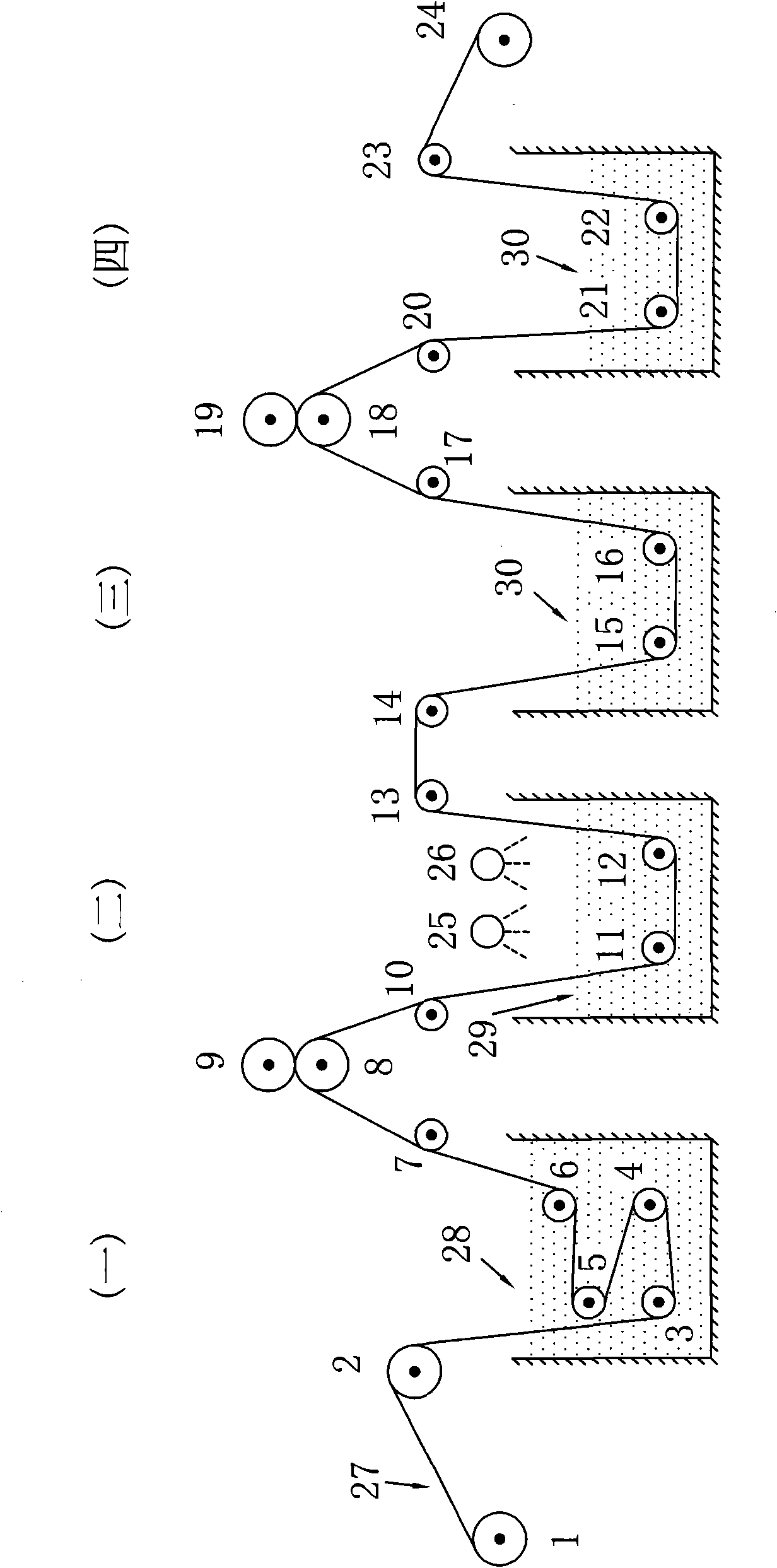 Non-woven fabric for manufacturing Ni-MH battery sulfonated membrane, Ni-MH battery sulfonated membrane and manufacturing method thereof