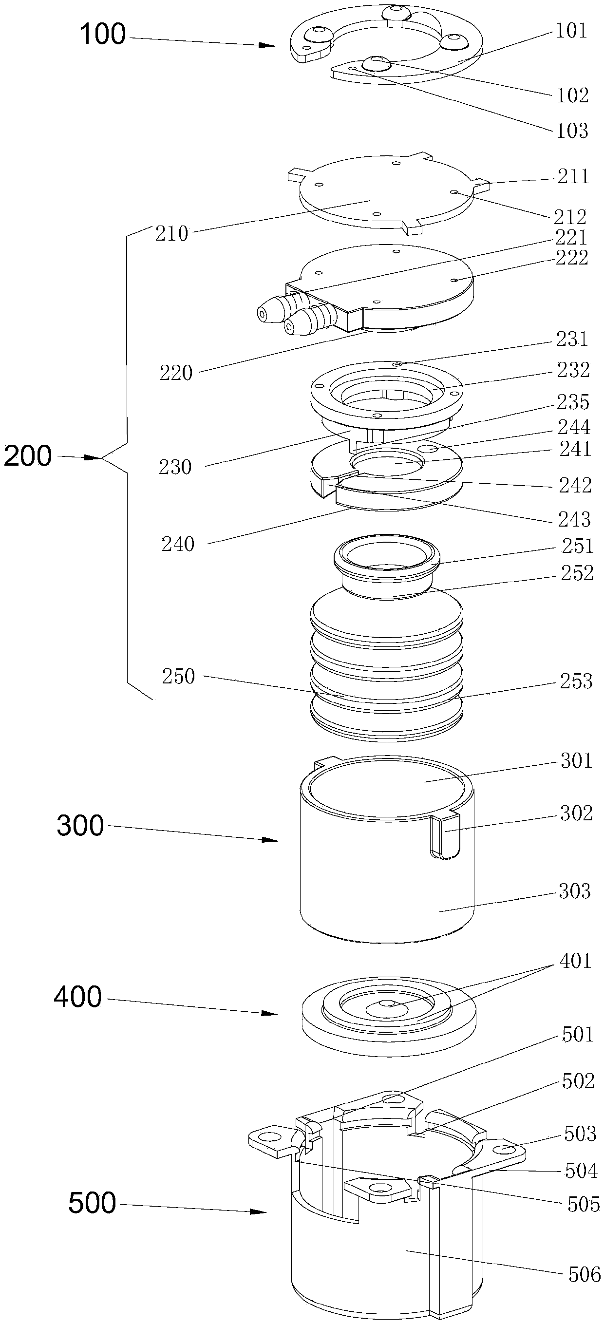 Washing machine footing with automatic leveling function and washing machine