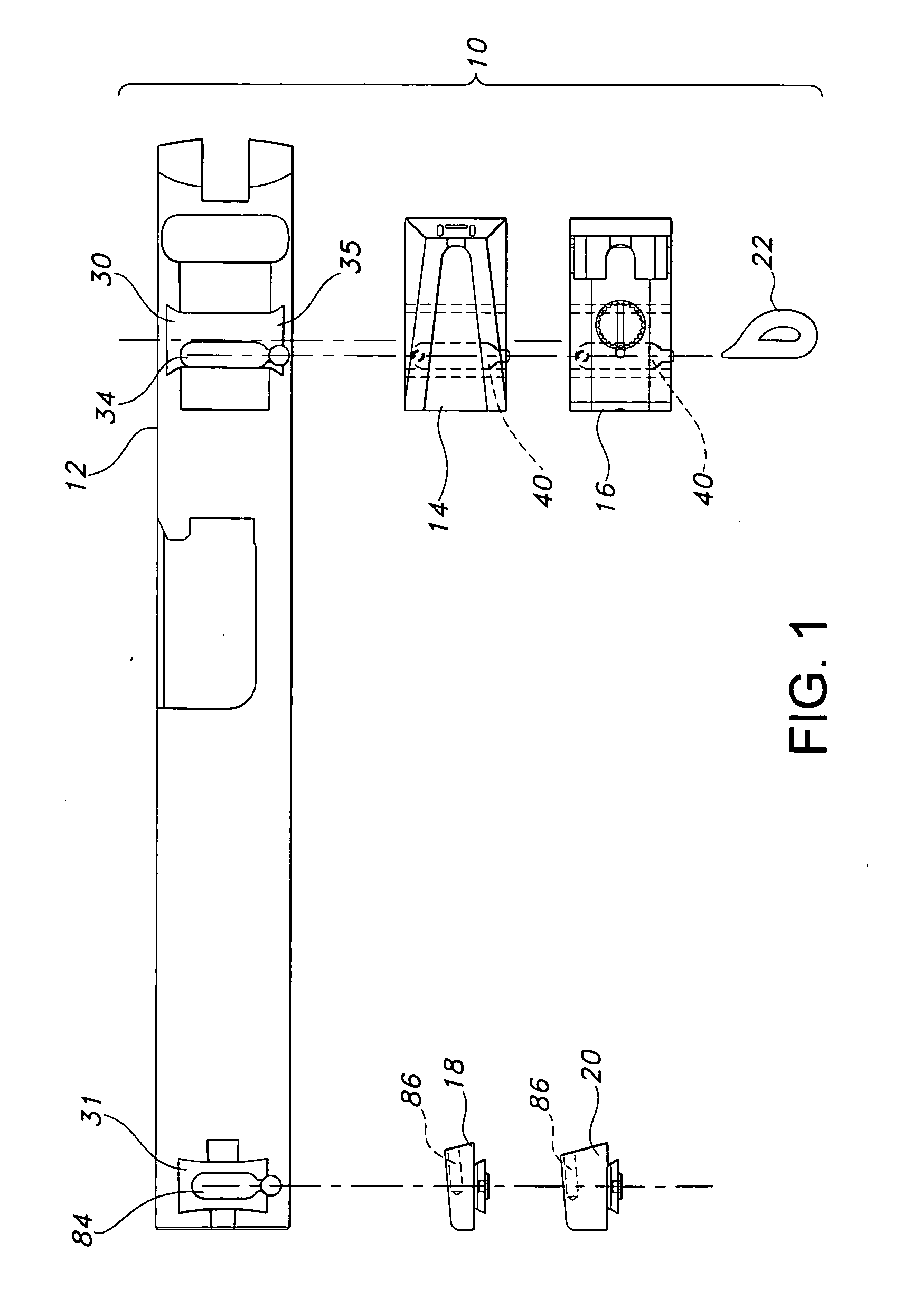 Firearm adapted for use in low light, illuminating rear sight, and method for aligning sights in low light environments