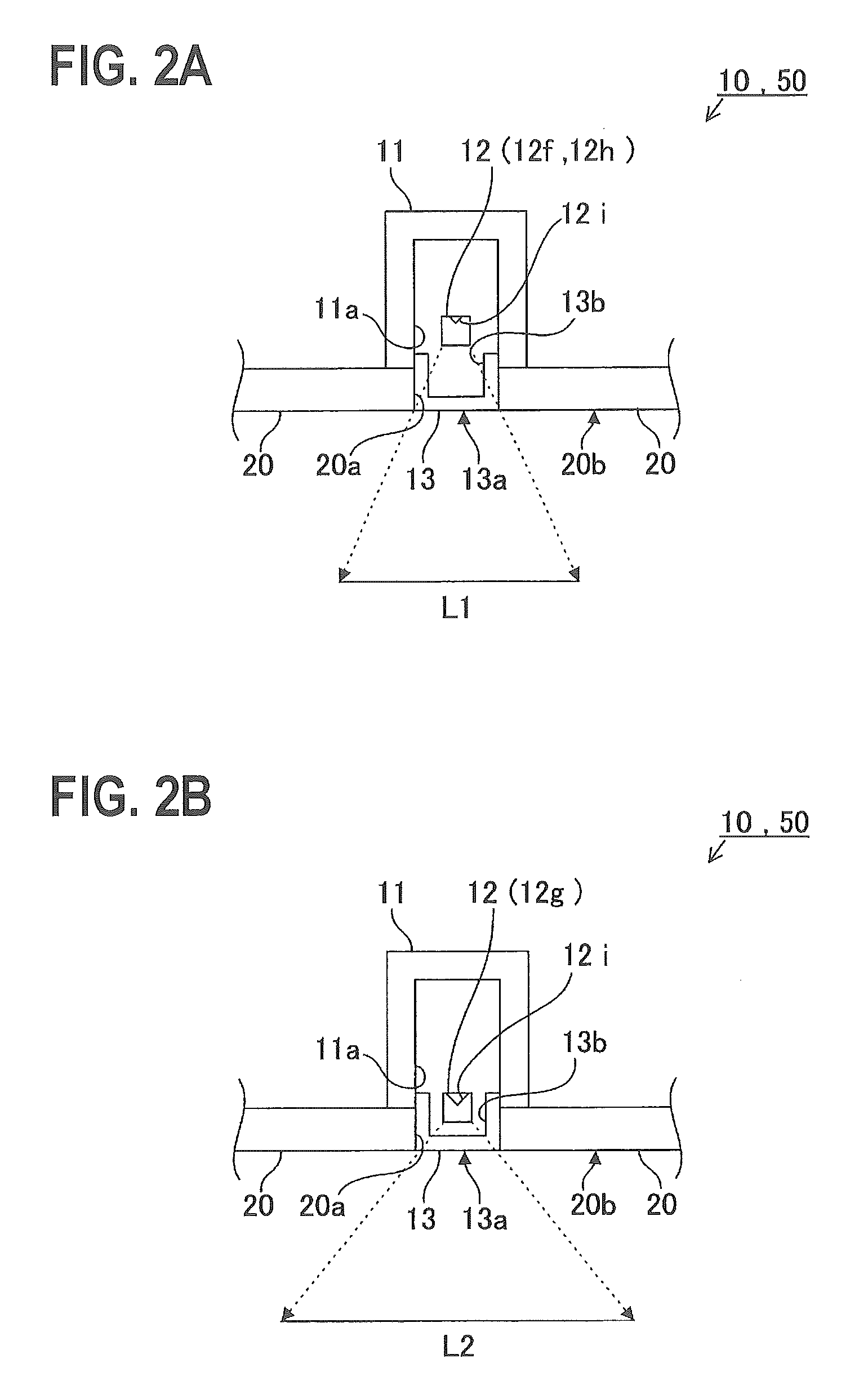 Illumination apparatus with curved light guide