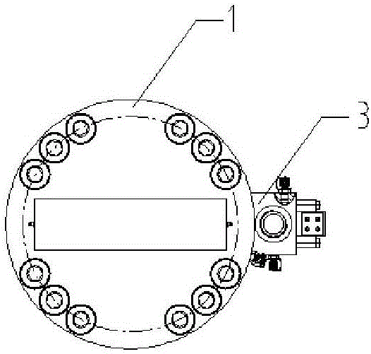 Mechanical-hydraulic double security locking hydraulic cylinder