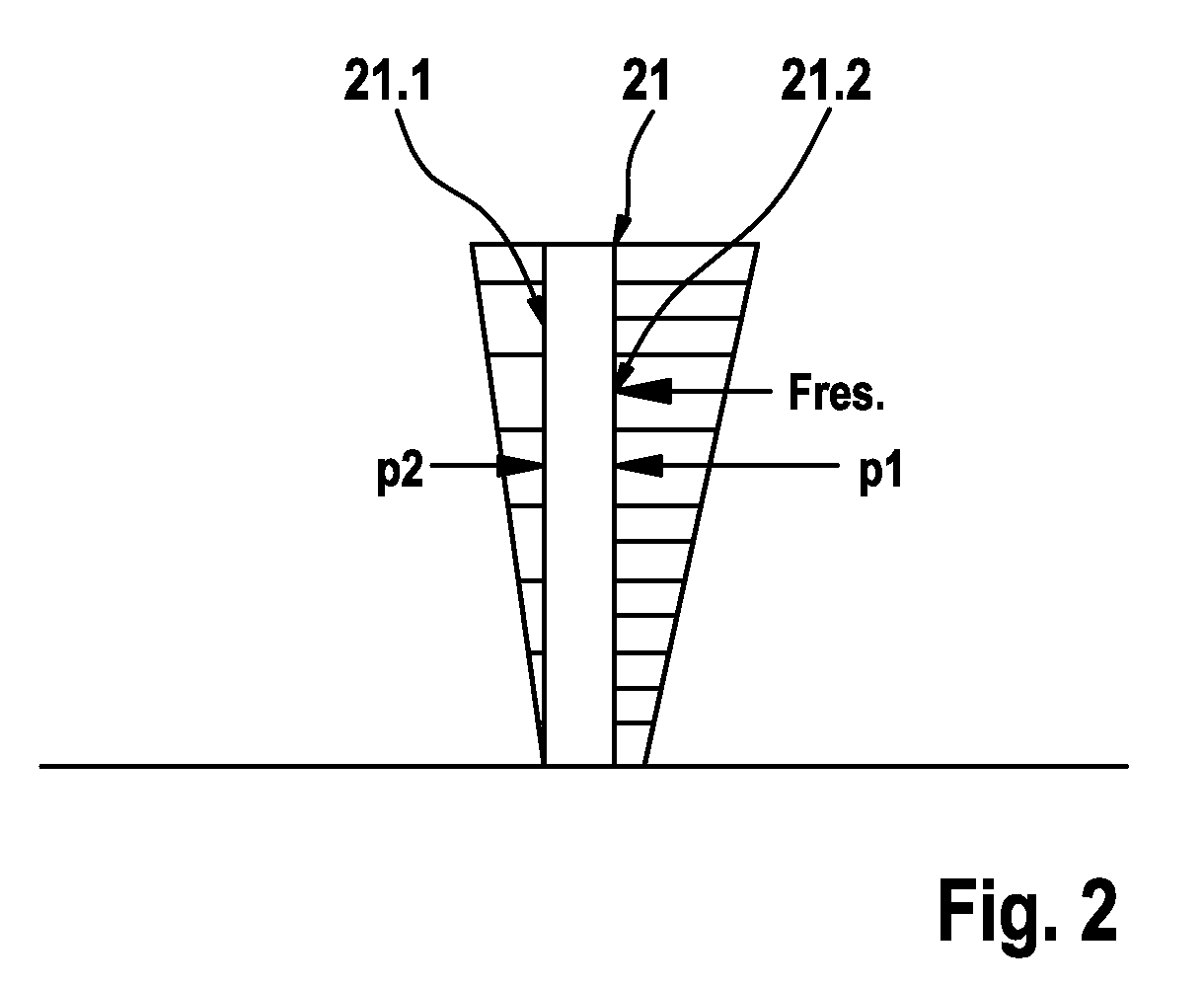 Combined power transmission, drive unit and drive train for a hybrid system