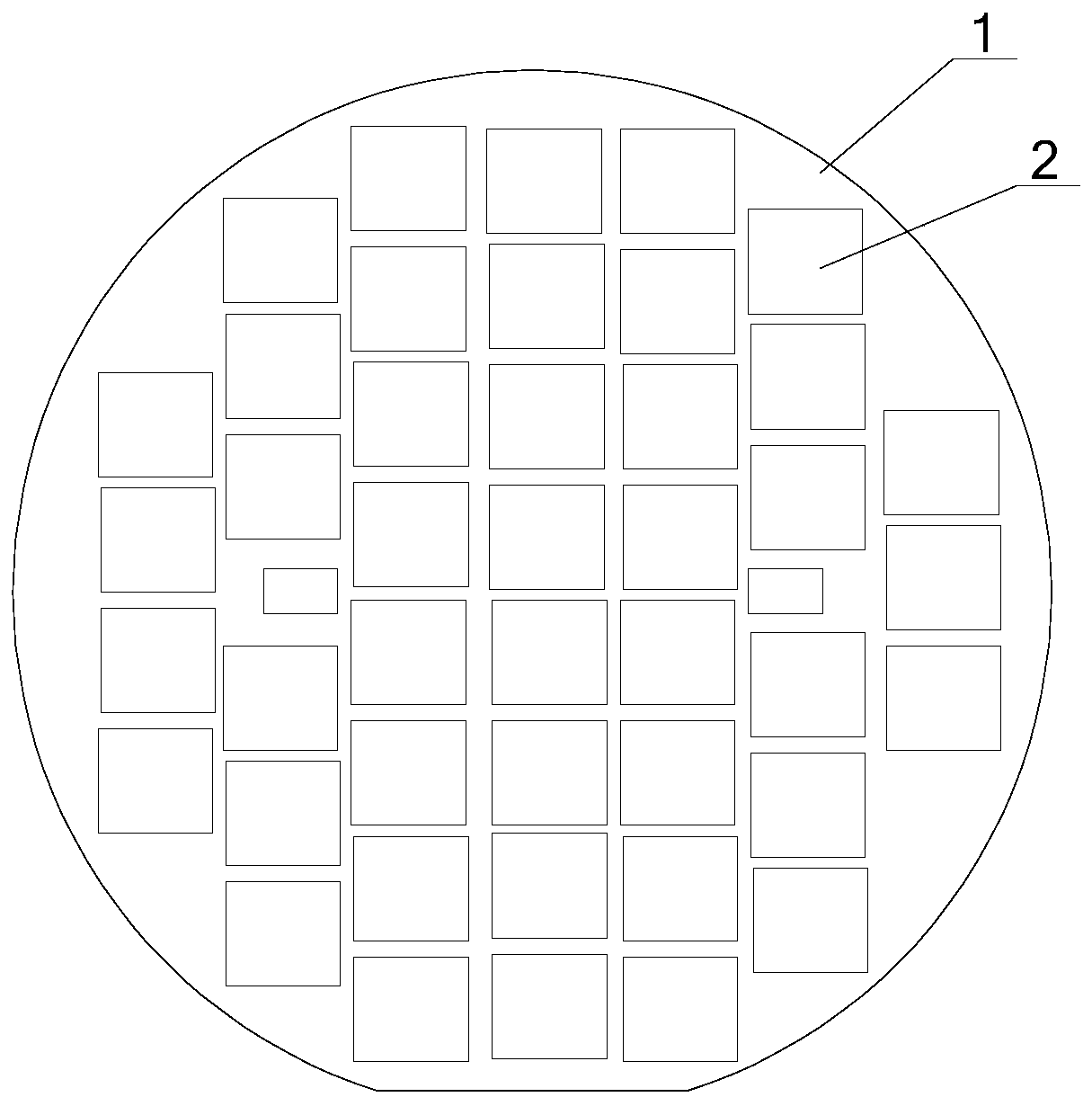 A kind of LED micro-display and preparation method thereof