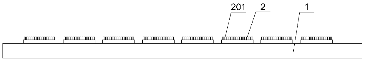 A kind of LED micro-display and preparation method thereof