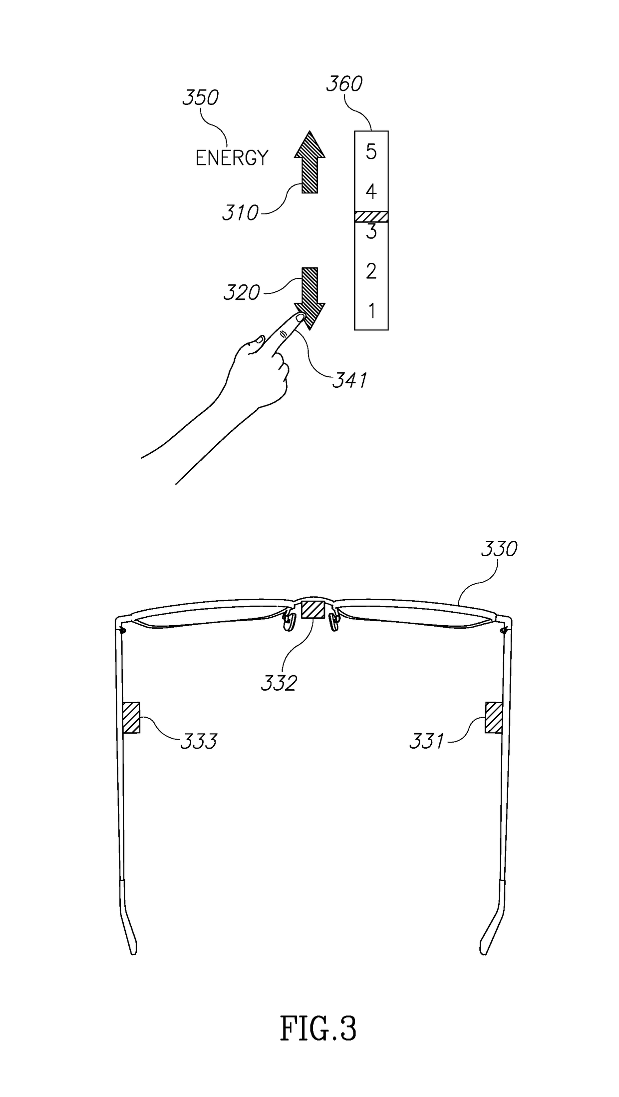 Laser safety glasses with an improved imaging system