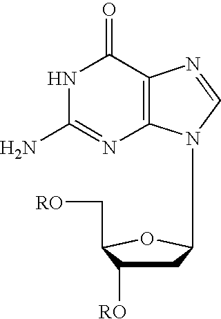 Method for the preparation of 2-halo-2'-deoxyadenosine compounds from 2'-deoxyguanosine