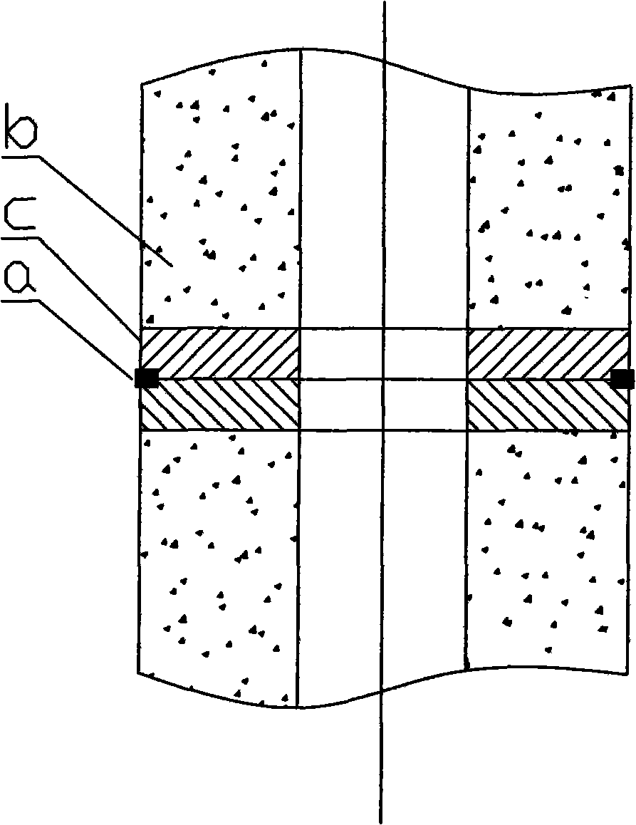 Anti-corrosive pre-stressed concrete pipe pile foundation