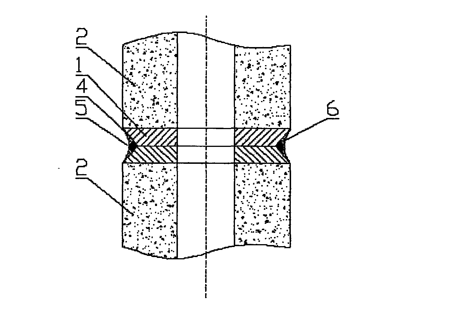 Anti-corrosive pre-stressed concrete pipe pile foundation