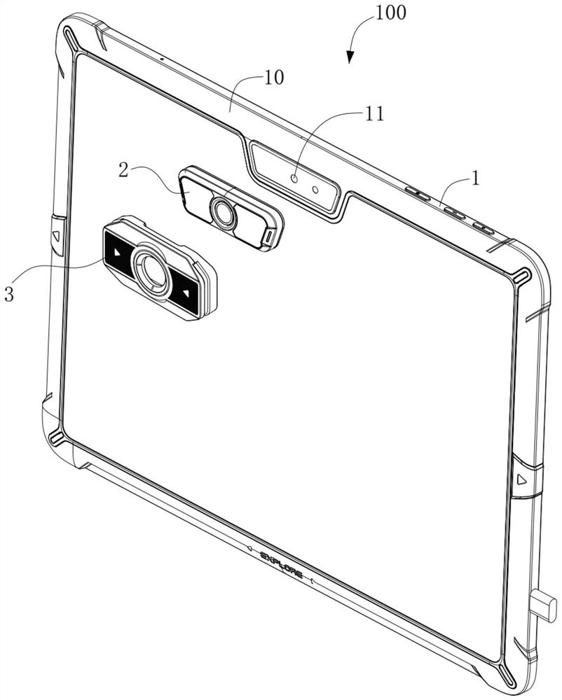 Externally-hung microscope and intelligent terminal