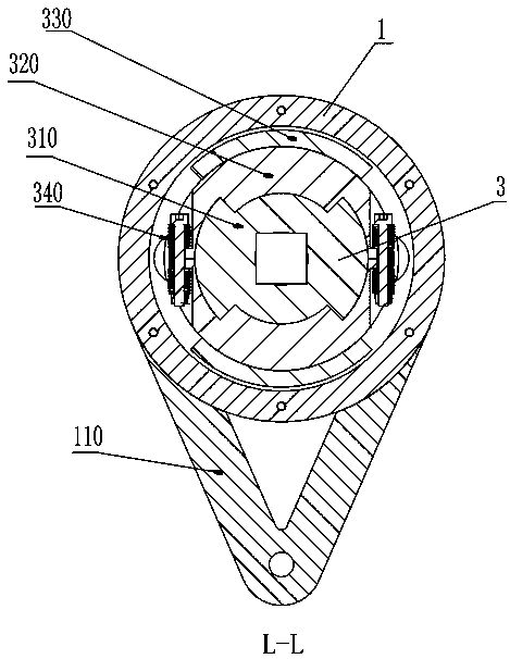 Self-rescue speed limiter applied to winding of window-cleaning machine