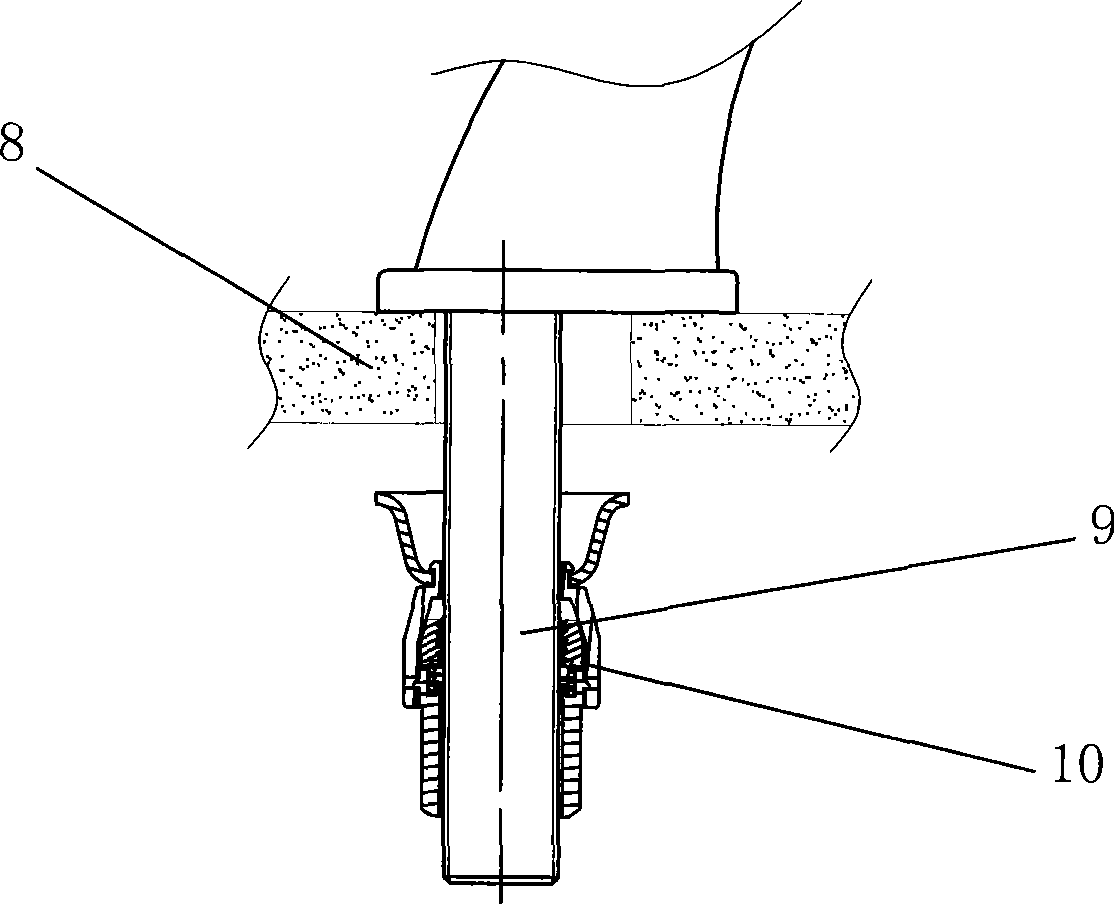 Fast locking screw cap