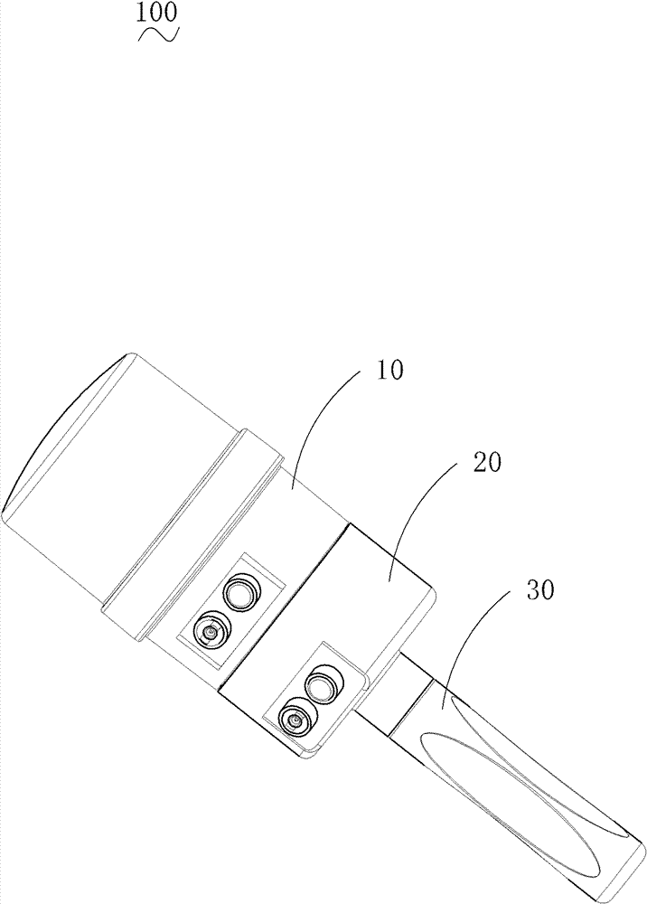 Portable rotation colored lamp