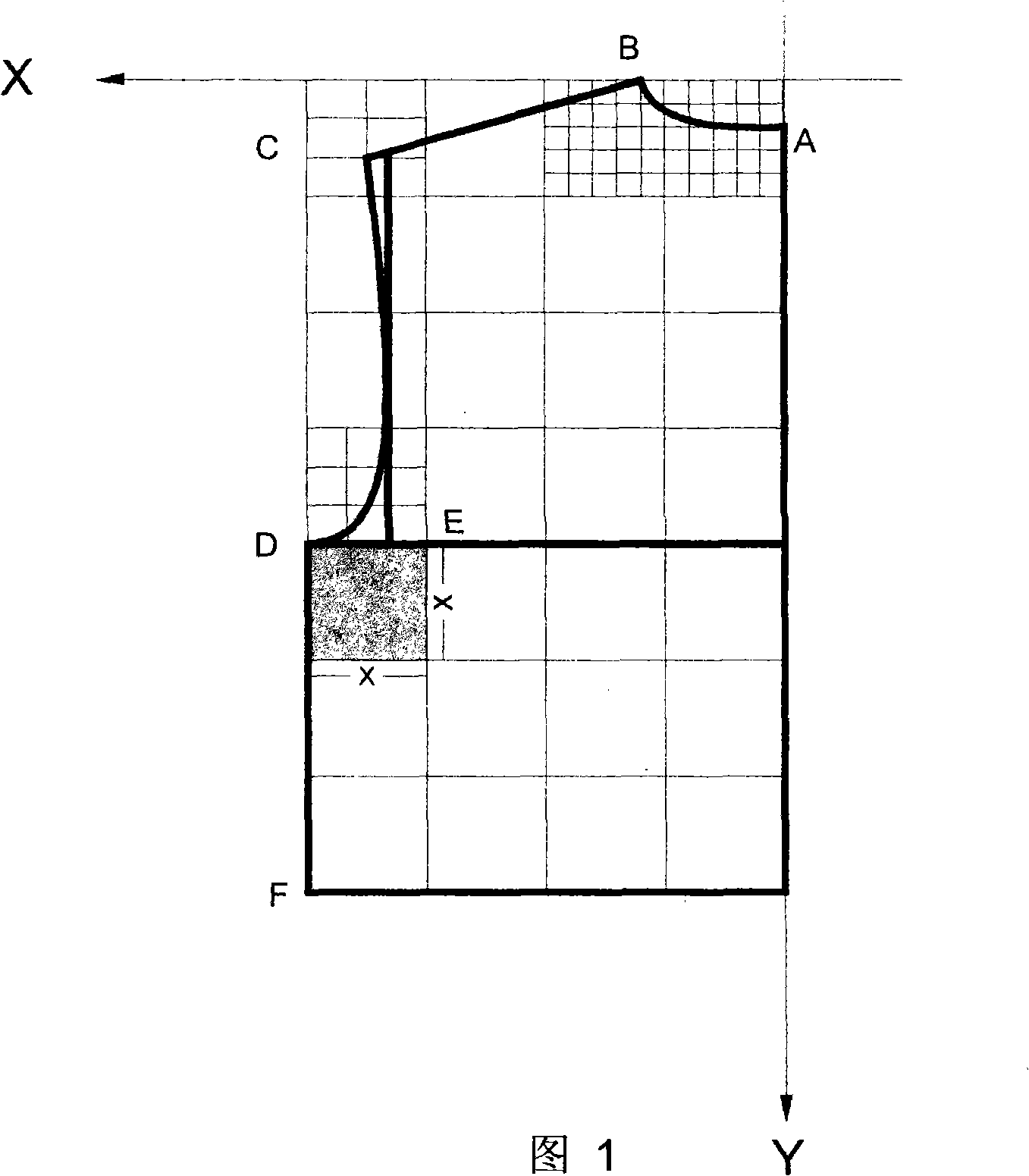 Method for producing clothing lattice type plate