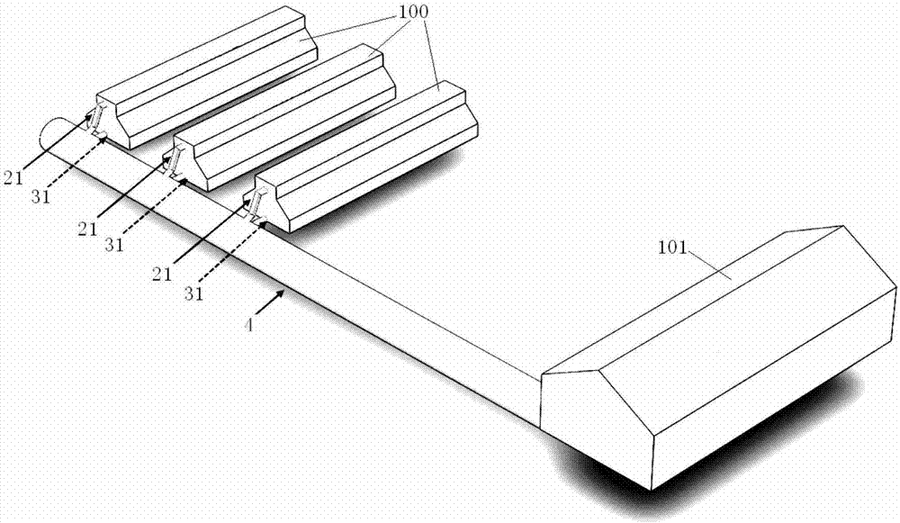 Aluminum electrolysis high-temperature smoke and aluminum ladle combined conveying system